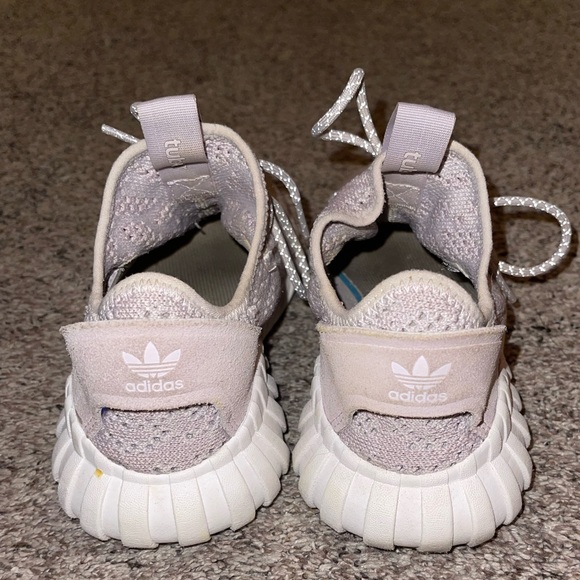 Lavender Adidas Tubular Shoes - Picture 5 of 5